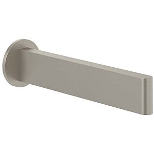 Villeroy and Boch bath spout 60x60x220mm TVT10650515164 for wall mounting brushed nickel matt