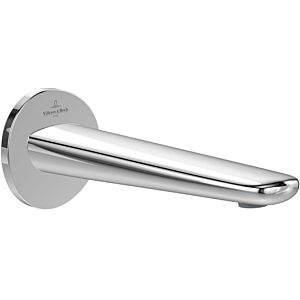 Villeroy and Boch Antao bath spout TVT11100300061 for wall mounting, chrome