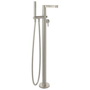 Mitigeur bain Villeroy et Boch Conum TVT12700400064 montage sur pied, nickel brossé noir