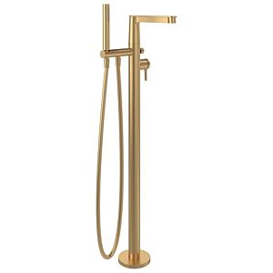 Villeroy and Boch Conum single lever bath mixer TVT12700400076 stand assembly, brushed gold