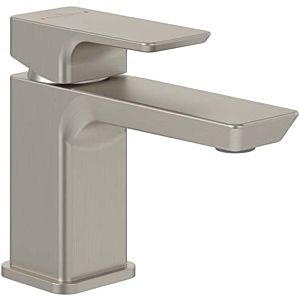 Villeroy et Boch Subway 3.0 monocommande mitigeur lavabo TVW11200100164 sans garniture de vidange , nickel brossé noir