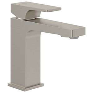 Villeroy et Boch Architectura Square mitigeur lavabo TVW12500100064 avec tirant garniture de vidange , nickel brossé noir