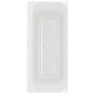 Villeroy and Boch Loop &amp; friends corner bath duo UBA180LSF2V-01 180x80cm, angular inner shape, white