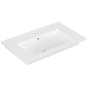 Villeroy & Boch Venticello Waschtisch 41048L01 80x50,5 cm, weiss, mit Hahnloch, mit Überlauf