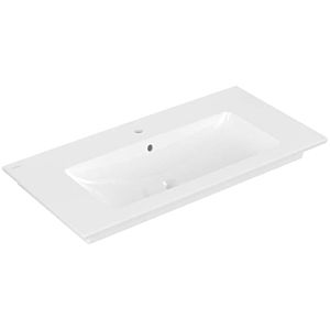 Villeroy & Boch Venticello Waschtisch 4104ALR1 100x50 cm, weiss c-plus, mit Hahnloch