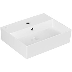 Villeroy und Boch Memento 2.0 Waschtisch 4A2250R1 50x42cm, mit Hahnloch und Überlauf, Weiß C+