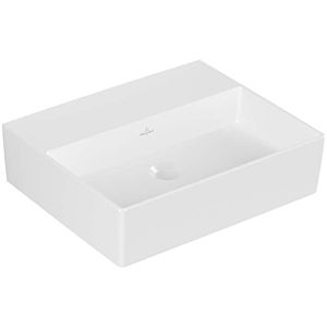 Villeroy und Boch Memento 2.0 Waschtisch 4A225FR1 50x42cm, ohne Hahnloch & Überlauf, Weiß C+