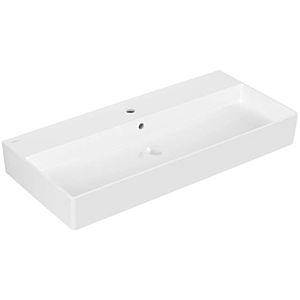 Villeroy und Boch Memento 2.0 Waschtisch 	4A22A501 100x47cm, mit Hahnloch und Überlauf, Weiß