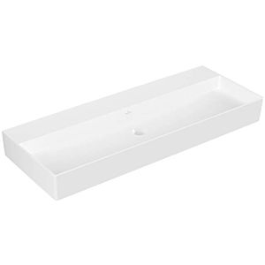 Villeroy und Boch Memento 2.0 Waschtisch 4A22CFR1 120x47cm, ohne Hahnloch & Überlauf, Weiß C+