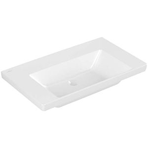 Villeroy and Boch Subway 3.0 washbasin 4A708301 80x47cm, without tap hole / without overflow, white