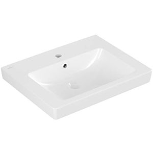 Villeroy und Boch Subway 2.0 Waschtisch 71136001 60 x 47 cm, weiss, Hahnloch und Überlauf