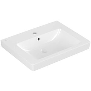 Villeroy & Boch Waschtisch Subway 2.0 711360R1 60 x 47 cm, weiss Ceramicplus, mit Überlauf