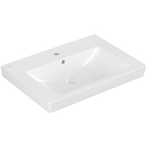 Villeroy & Boch Subway 2.0 Waschtisch 7113FA01 65 x 47 cm, weiss, mit Überlauf und Hahnloch