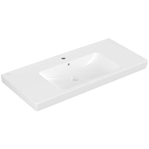 Villeroy & Boch Subway 2.0 Waschtisch 71751G01 100 x 47 cm, weiß, mit Hahnloch und Überlauf