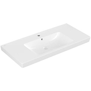 Villeroy & Boch Subway 2.0 Waschtisch 7175A001 100 x 47 cm, weiss, mit Hahnloch, mit Überlauf