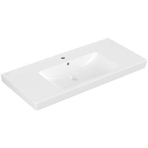 Villeroy & Boch Subway 2.0 Waschtisch 7175A0R1 100 x 47 cm, weiss Ceramicplus, mit Hahnloch