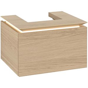 Villeroy & Boch Legato Villeroy & Boch B731L0VJ 60x38x50cm, avec éclairage LED, Nordic Oak