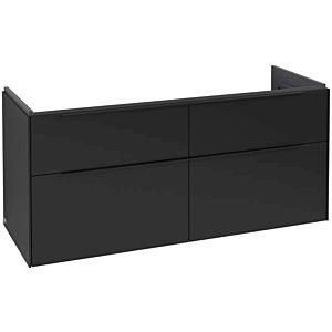 Subway 3.0 Villeroy et Boch vasque C56801VL 127,2x56,6x47,8cm, sans LED / poignée Noir volcan, noir volcan