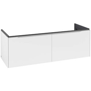 Subway 3.0 Villeroy et Boch vasque C60100VF 127,2x42,9x47,8cm, sans LED / poignée aluminium brillant, blanc pur