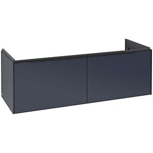 Subway 3.0 Villeroy et Boch vasque C60101VQ 127,2x42,9x47,8cm, sans LED / poignée Noir volcan, bleu marine