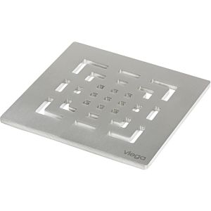 Viega Advantix grate 492335 Visign RS2, 143 x 143 mm, Stainless Steel solid