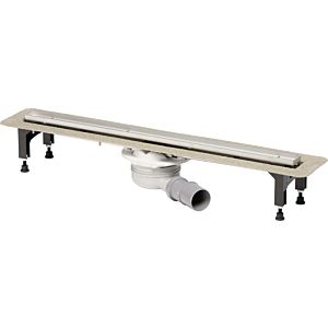 Viega Advantix shower channel 753245 1200 mm, Stainless Steel , rotatable with drain DN40