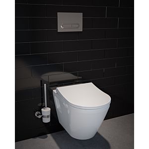 Vitra Integra WC-Sitz 110-003R419 36,4x45,7cm, mit Absenkautomatik und Schnellverschluss, weiß