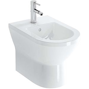 Vitra Integra Stand-Bidet 7039L003-0288 35,5x54cm, Überlauf/Hahnloch mittig, ohne seitliche Löcher, weiß