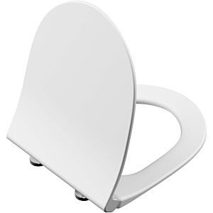 Vitra Slim Sento abattant de toilettes 120-401R009 36,5x45cm, avec mécanisme de fermeture amortie et dégagement rapide, edelweiss