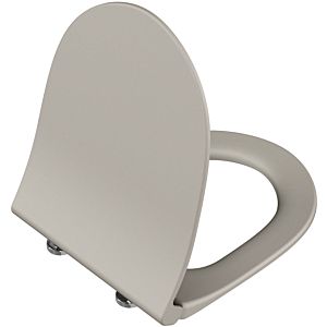 Vitra Slim Sento abattant de toilettes 120-420R009 36,5x45cm, avec mécanisme de fermeture amortie et dégagement rapide, taupe mat