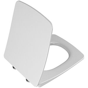 Vitra Metropole WC seat 122-003R409 with automatic lowering and quick release, thermoset, Stainless Steel hinges, white
