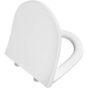 Vitra Sento Slim Wrap abattant de toilettes 130-401R009 36,8x45,2cm, avec mécanisme de fermeture amortie et dégagement rapide, edelweiss