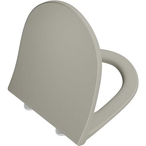 Vitra Sento Slim Wrap abattant de toilettes 130-420R009 36,8x45,2cm, avec mécanisme de fermeture amortie et dégagement rapide, taupe mat