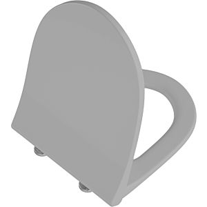 Vitra Sento Slim Wrap abattant de toilettes 130-476R009 36,8x45,2cm, avec mécanisme de fermeture amortie et dégagement rapide, gris pierre mat