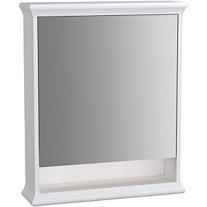 Vitra Valarte LED mirror cabinet 62225 63x17x76, left, illuminated open shelf, body white matt