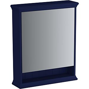 Vitra Valarte LED mirror cabinet 65792 63x17x76, right, 2000 mirror door, body steel blue, lacquered