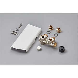 Zehnder connection fitting mixed operation 976038 for Radiators Yucca, chrome-plated, long cover