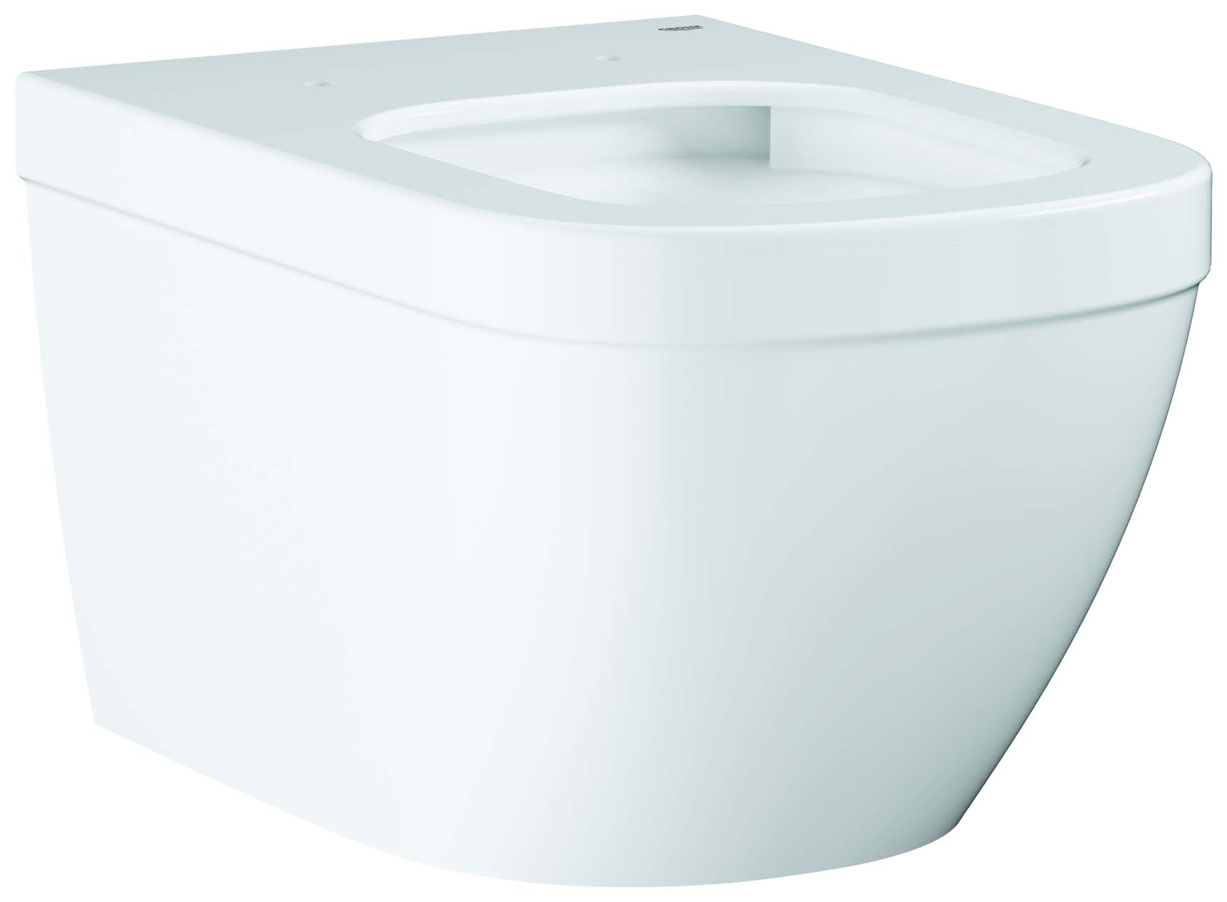 Grohe Euro Bathroom wall-mounted, washdown WC 3932800H horizontal outlet, alpine white Hyper Clean