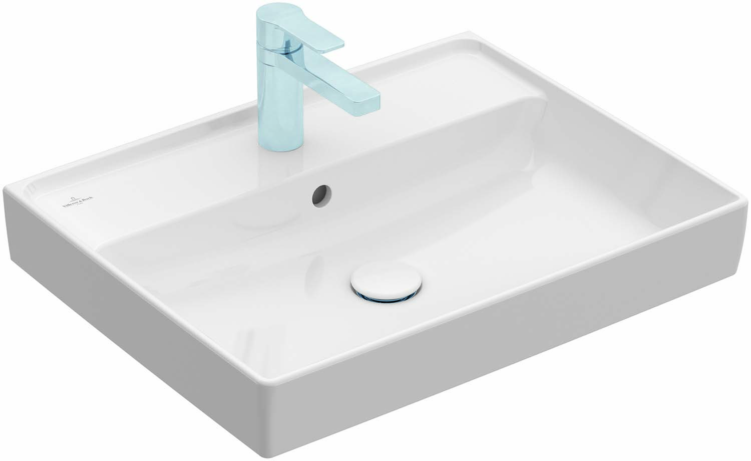 Villeroy And Boch Collaro Washbasin 4a3360rw With Overflow