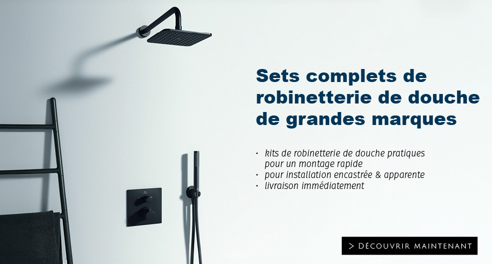 ensemble de douche thermostatique