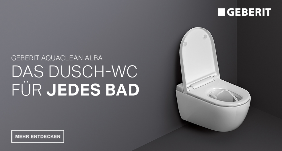 geberit aquaclean alba dusch wc