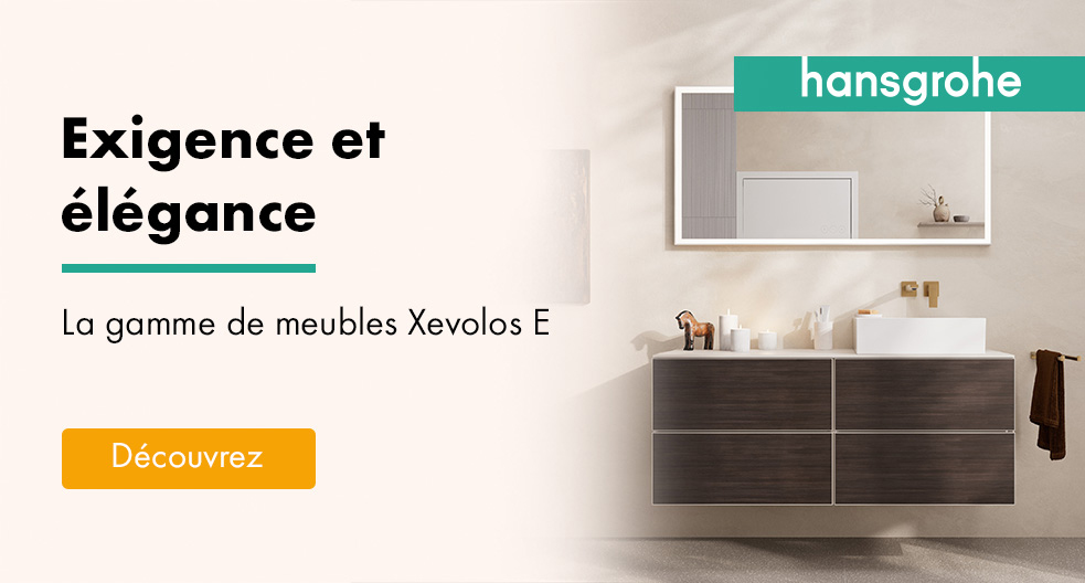 meuble salle de bain hansgrohe xevolos e