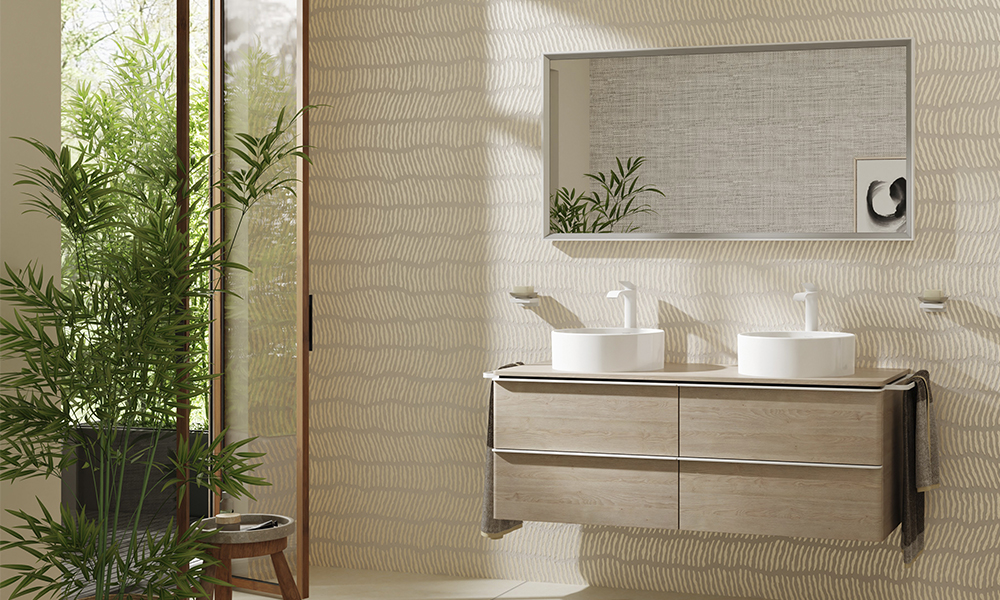 meuble sous lavabo hansgrohe xelu q