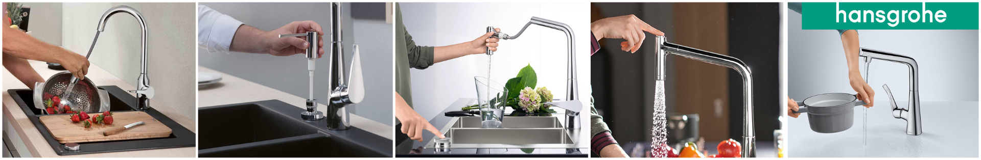 hansgrohe kitchen faucets
