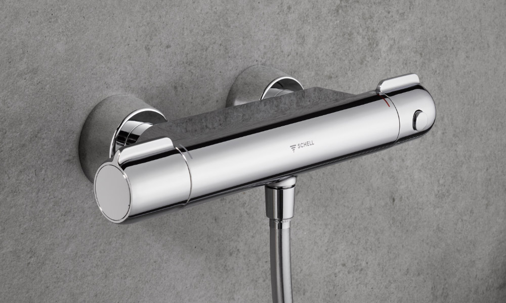 schell thermostatic shower mixer