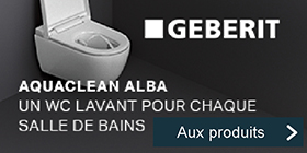 AquaClean Alba - un WC lavant pour chaque salle de bains.﻿