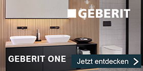 Badserie Geberit ONE: Technik trifft auf Design.